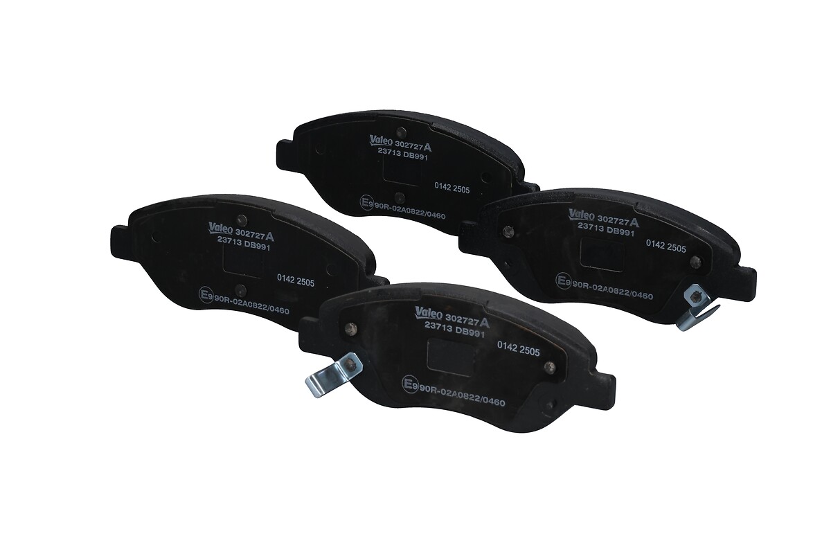 Jeu de 4 plaquettes de frein VALEO ref. 302727A